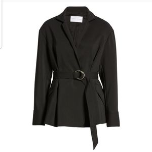 Rebecca Minkoff Black Belted Blazer